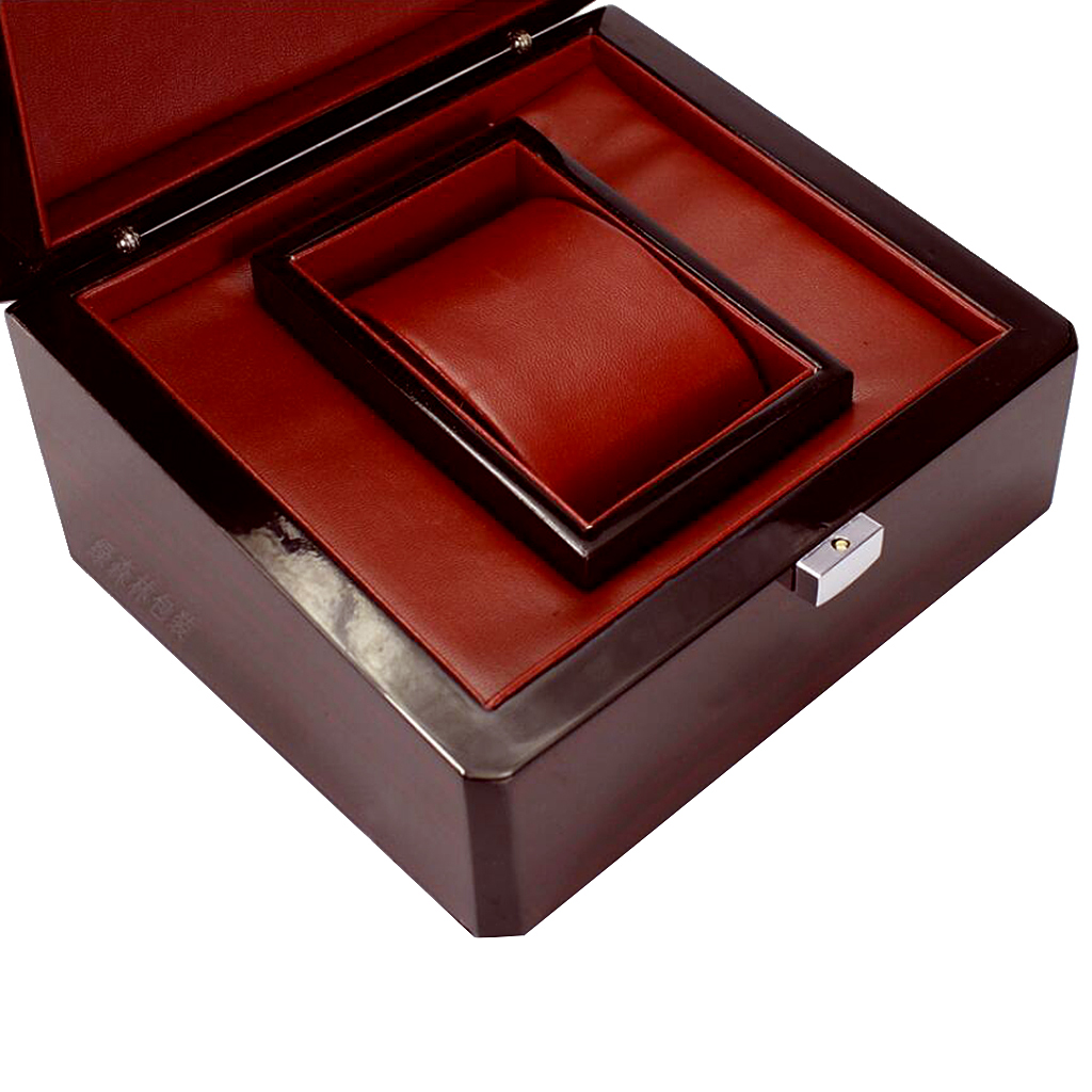 Jewelry Or Watches - Kotak Penyimpanan Jam Tangan Kayu Solid