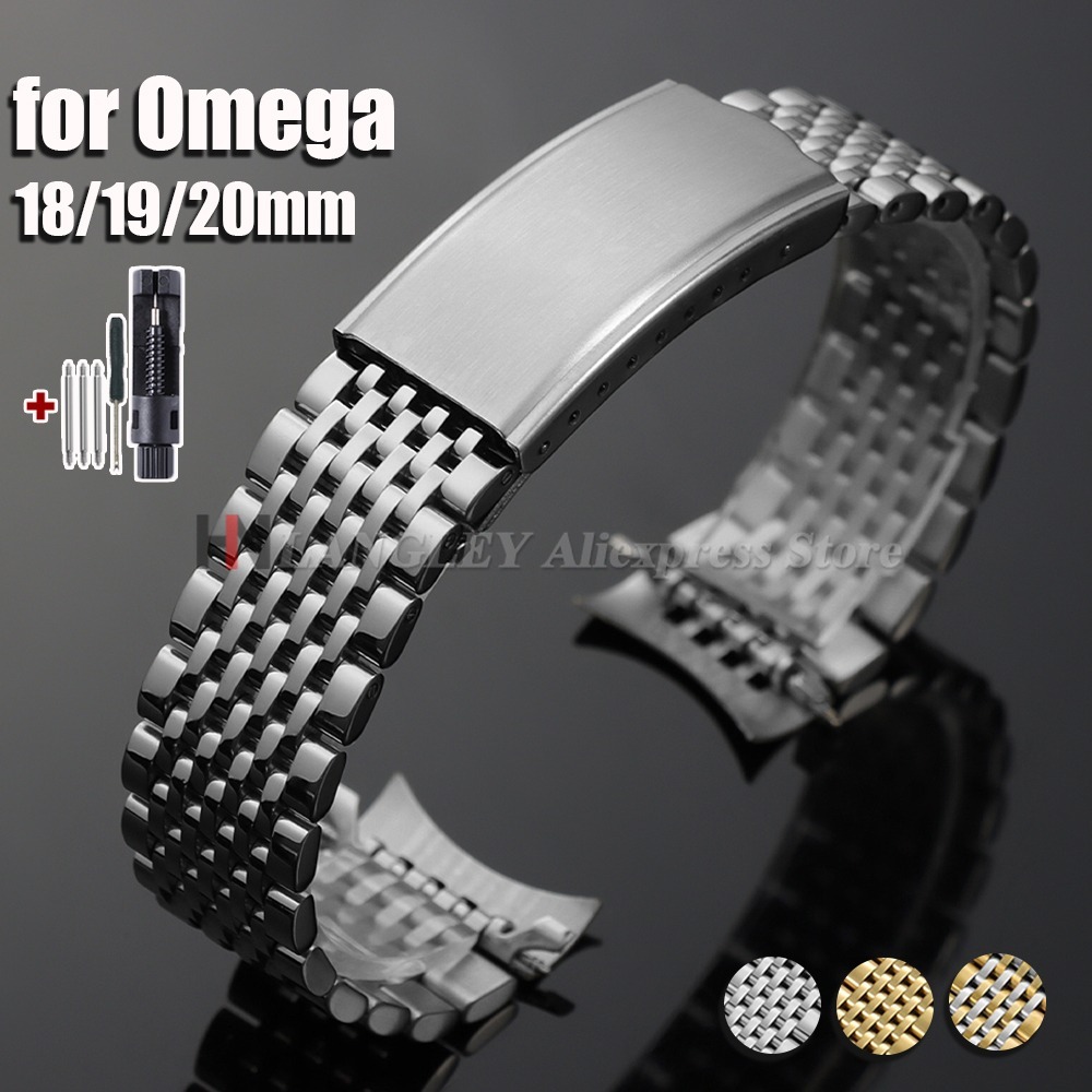 Omega Watch Speedmaster - Tali Jam Tangan Baja Tahan Karat