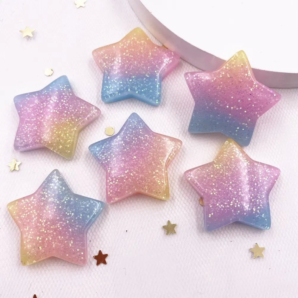 Paradise Jewelry & Watches Llc Miami Photos - 10 buah Glitter Kawaii Resin warna-warni