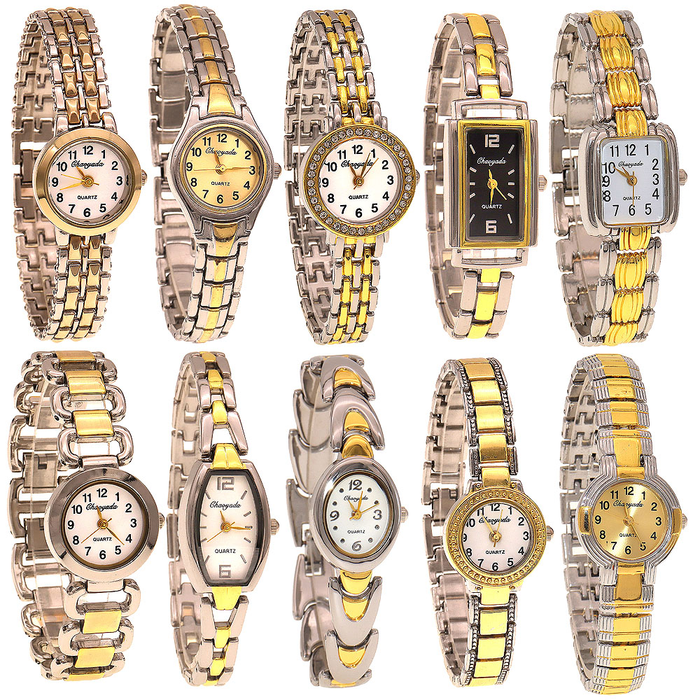 Jewelry Watches Women - 10pcs/Lot, Jam Tangan Wanita Elegan Campuran