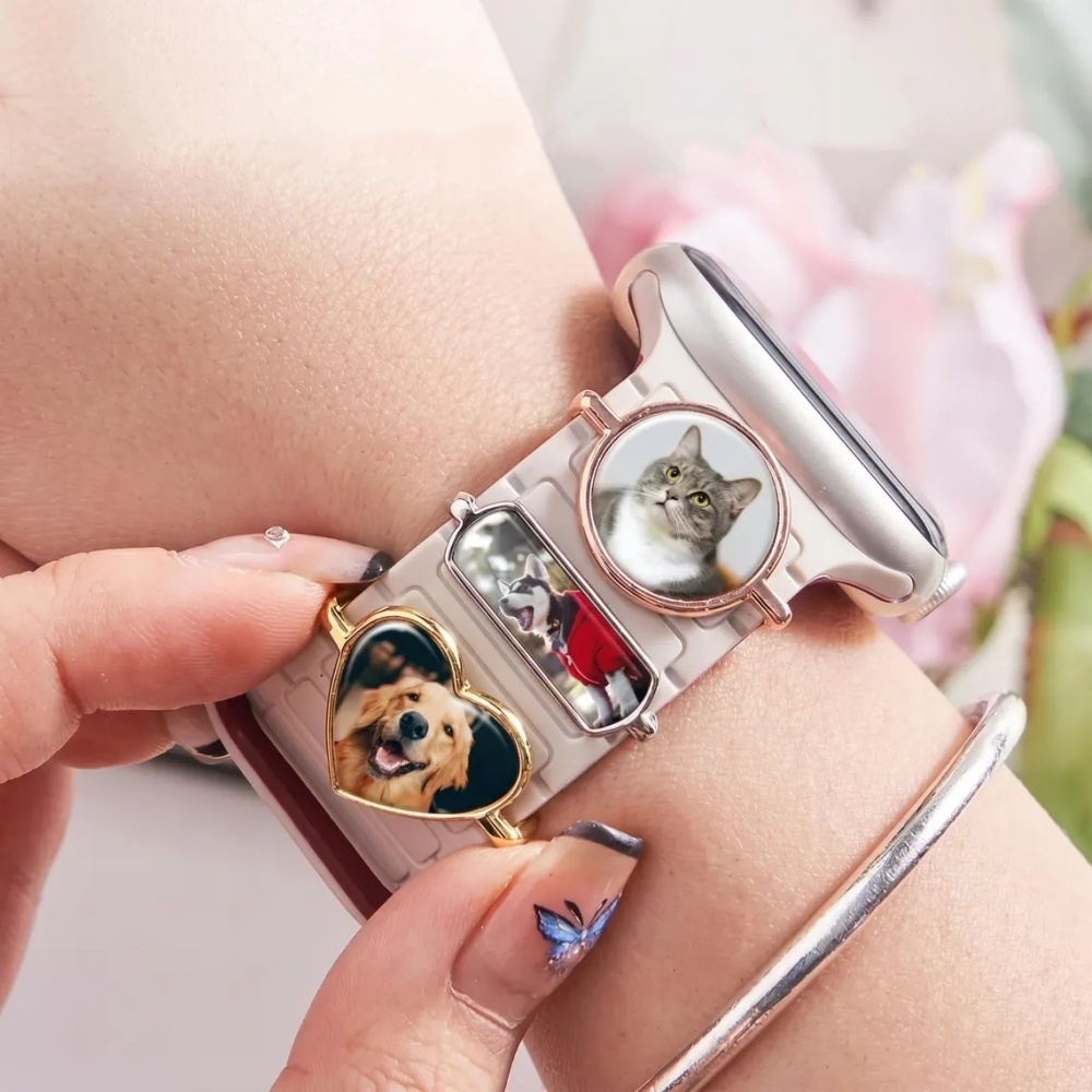 Jewelry Or Watches - Liontin Jam Tangan Custom Gambar Keluarga