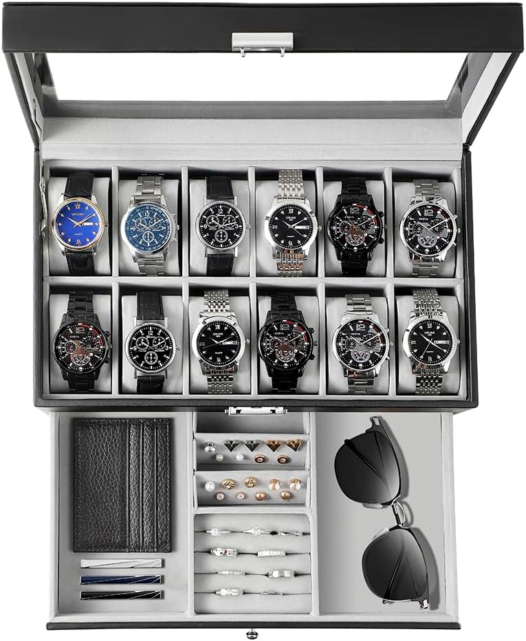 Jewelry Box With Watches - Kotak Penyimpanan Jam Tangan untuk Hadiah