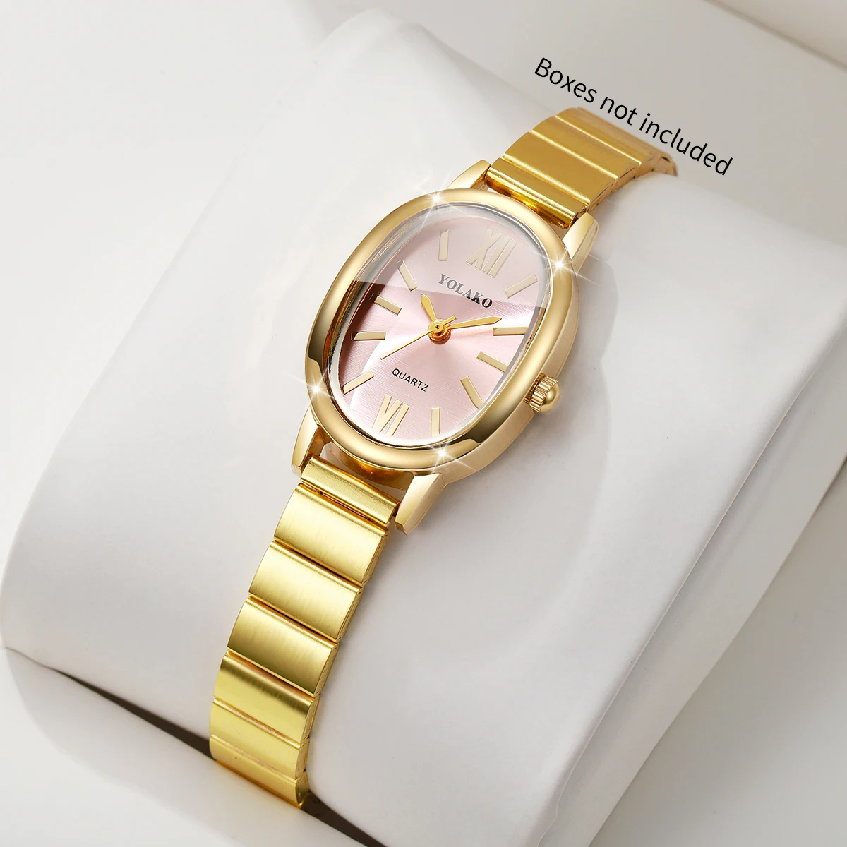 Jewelry Watches Women - Jam Tangan Wanita Dial Merah Muda