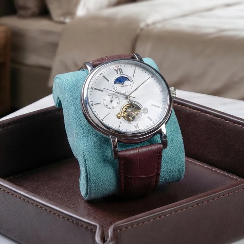 Diskon Besar-Bantalan Jam Tang - Jewelry Box With Watches ulasan dan harga