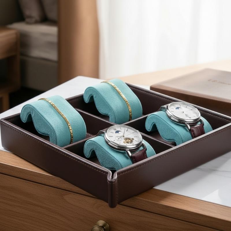 Bantalan Jam Tangan, Alas Jam  - Jewelry Box With Watches ulasan dan harga
