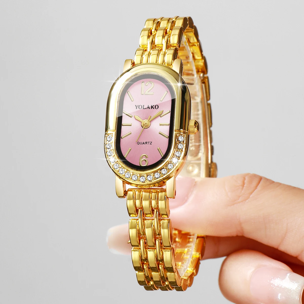 Jam Tangan Kuarsa Wanita Berli - Jewelry Watches Women ulasan dan harga