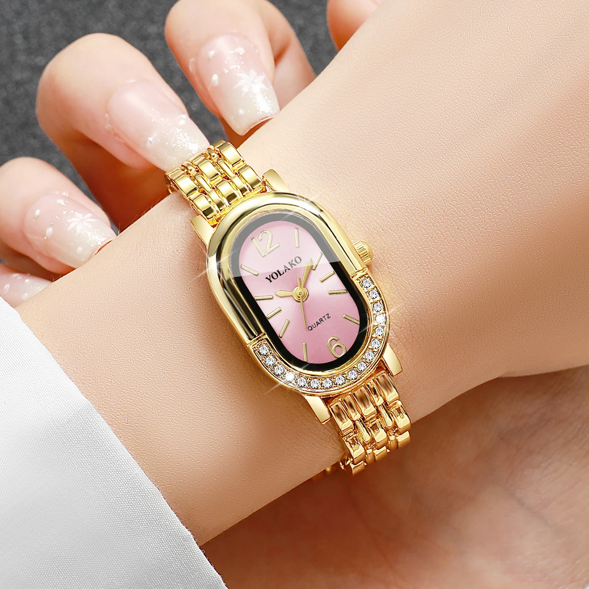 Jam Tangan Kuarsa Wanita Berli - Jewelry Watches Women ulasan dan harga