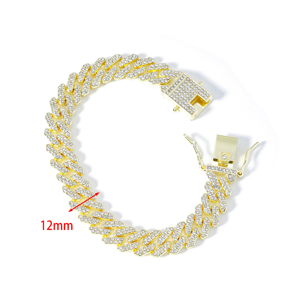 Warna Perak rantai Kuba jam ta - Jewelry Watches For Kids ulasan dan harga