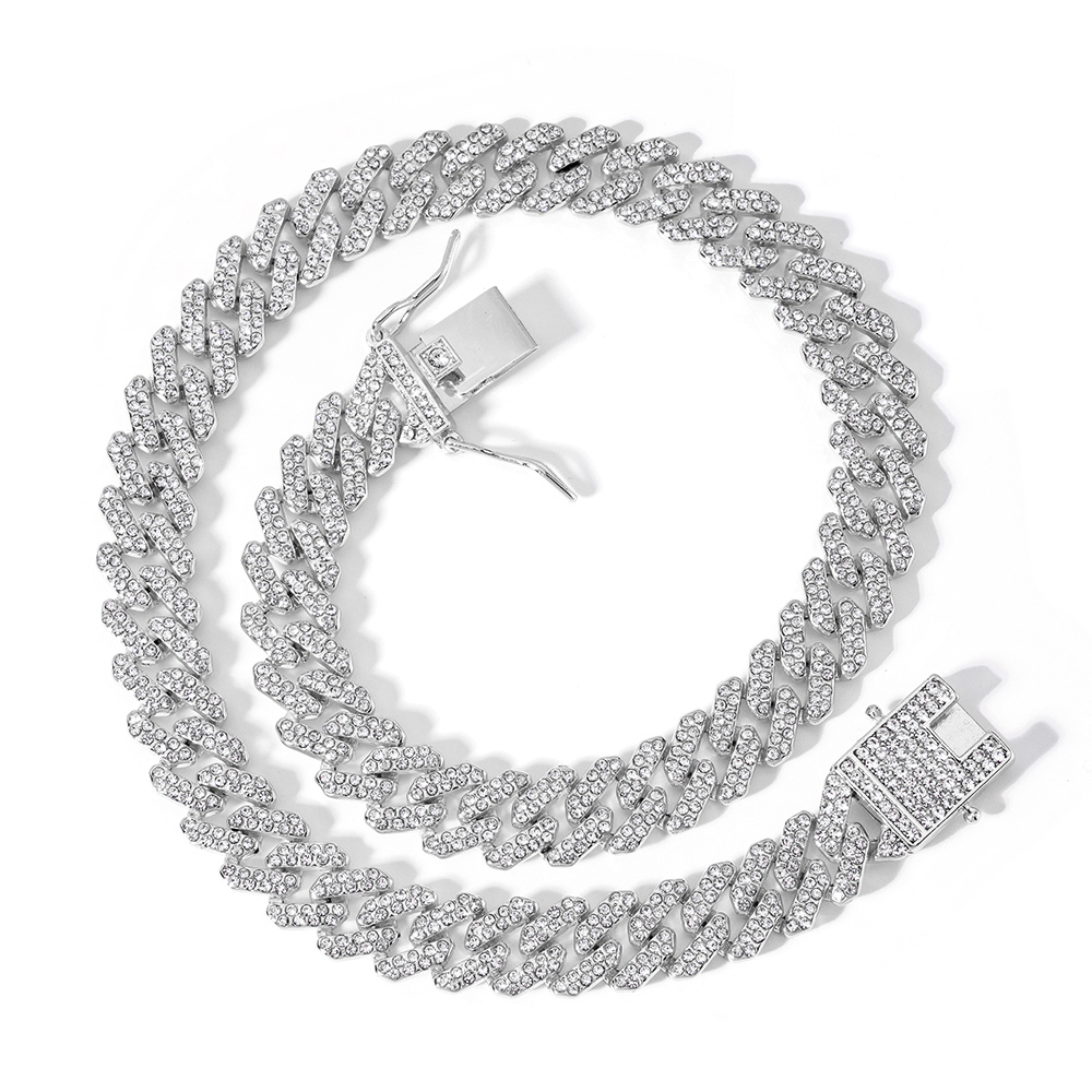 Warna Perak rantai Kuba jam ta - Jewelry Watches For Kids ulasan dan harga