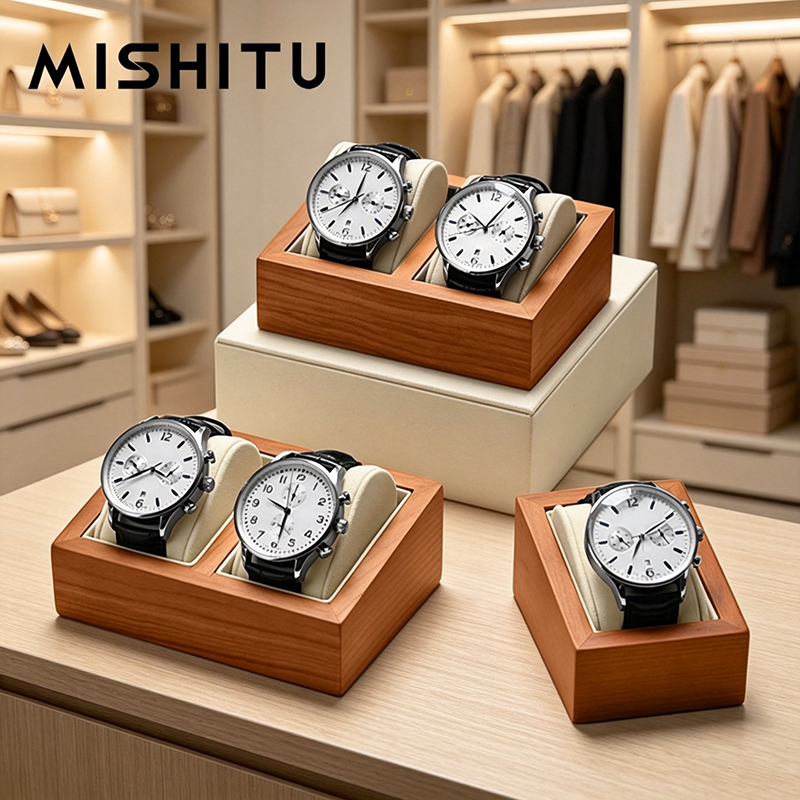 MISHITU Kotak Penyimpanan Jam  - Jewelry Box With Watches ulasan dan harga
