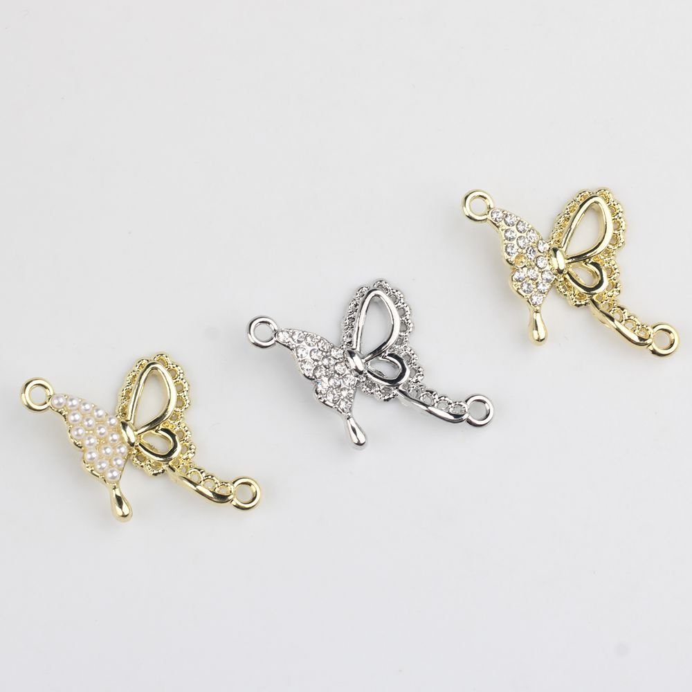 10 buah liontin bentuk kupu-ku - Butterfly Pendant Necklace ulasan dan harga