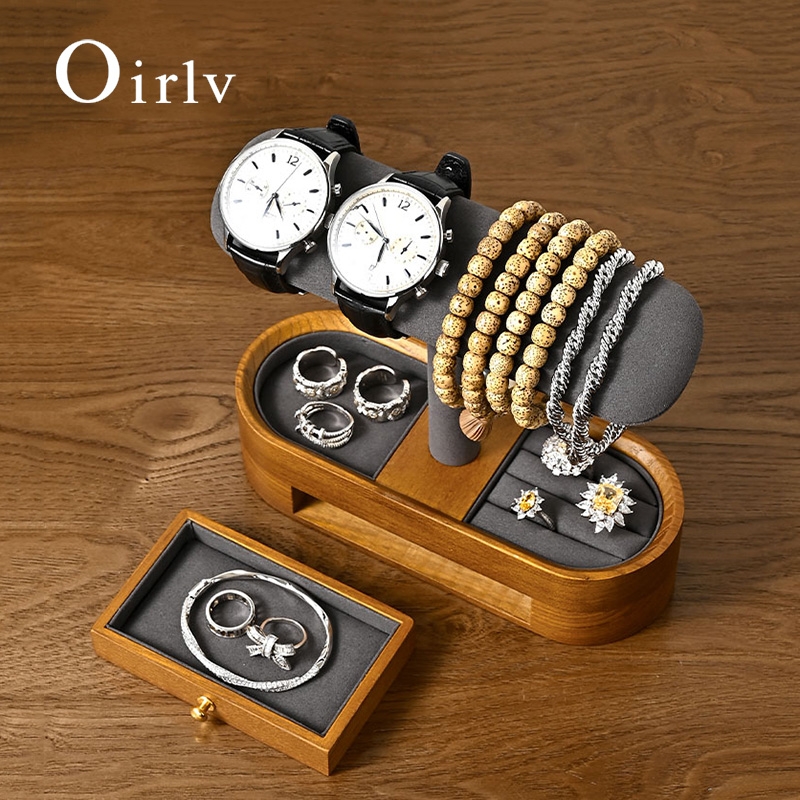 Oirlv Rak Organizer Jam Tangan - Jewelry Box With Watches ulasan dan harga