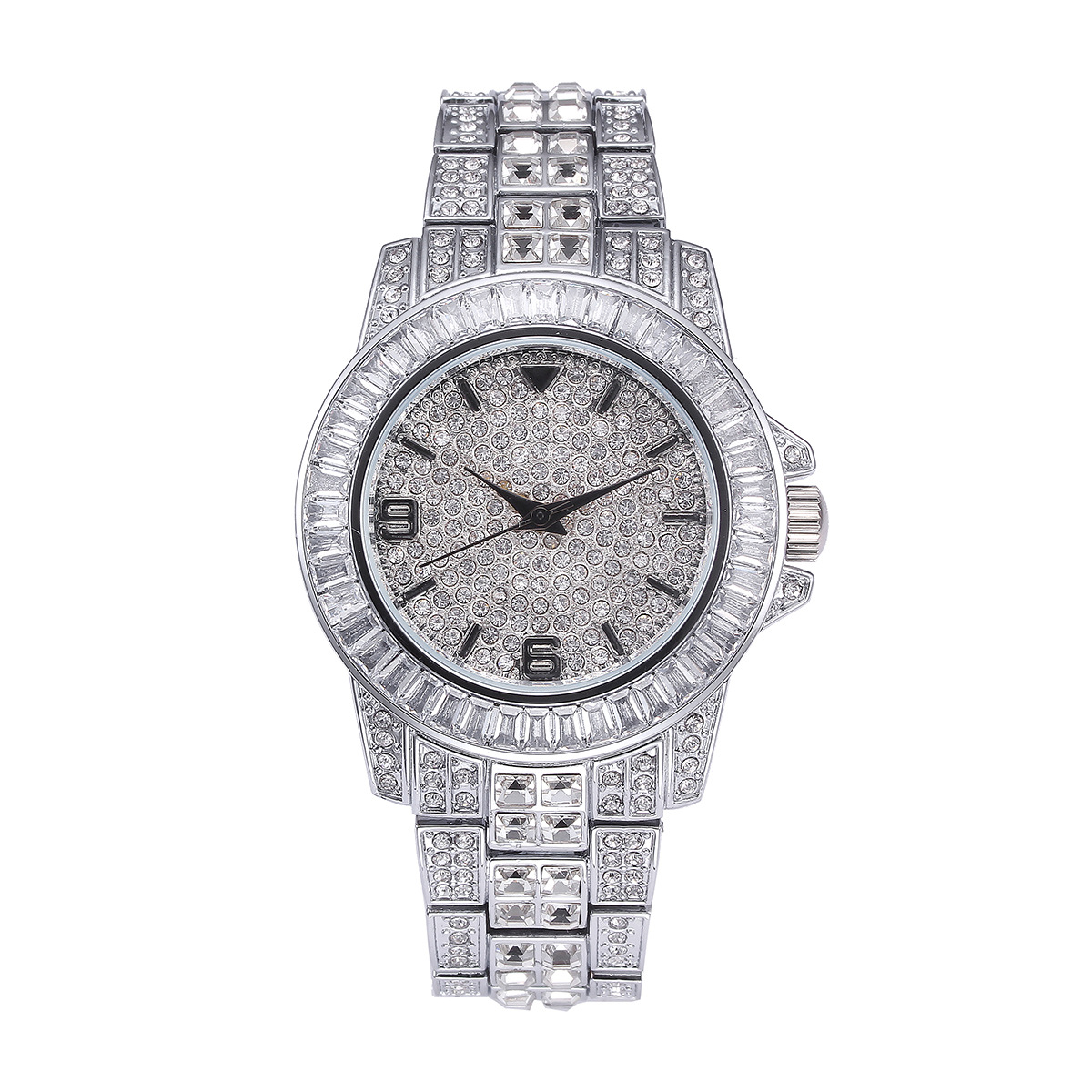 Jam Tangan Quartz Batu Mewah u - Jewelry Watches Women ulasan dan harga