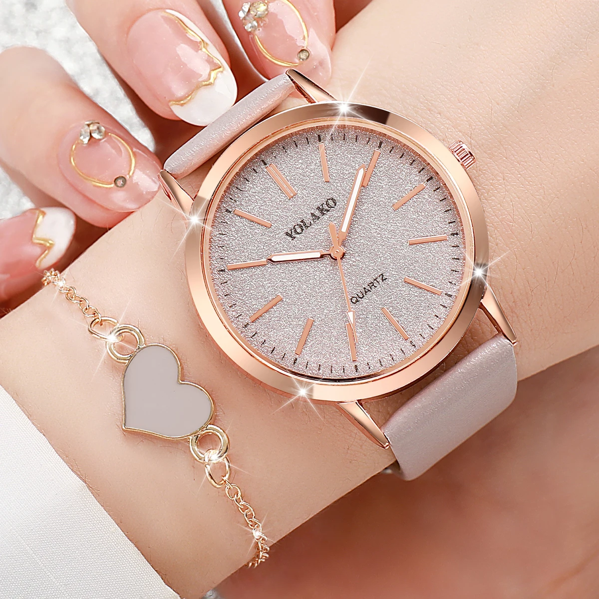 2 Buah/Set Jam Tangan Wanita M - Jewelry Watches Women ulasan dan harga
