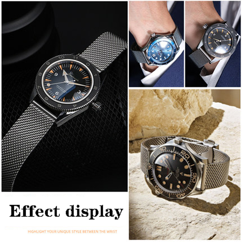Tali Jam Tangan Milan Jaring B - Omega Watch Seamaster ulasan dan harga