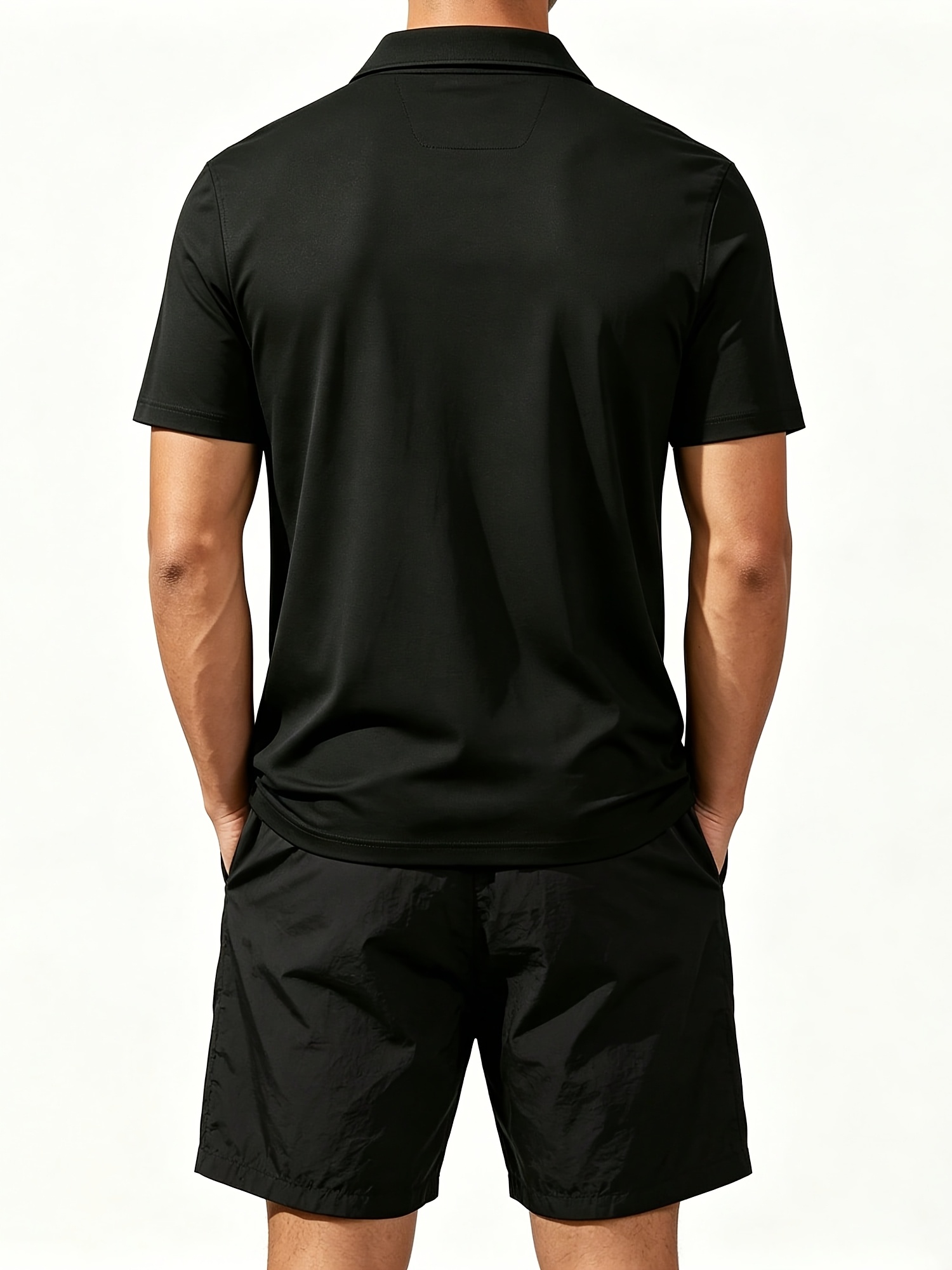 Setelan Kaos Polo dan Celana P - Watches & Jewelry Tsukiu ulasan dan harga