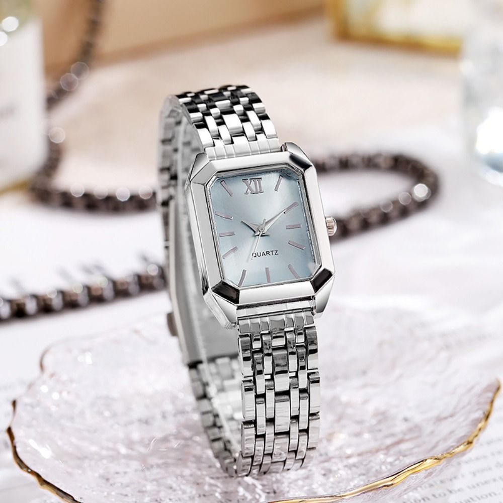 Set Jam Tangan Wanita Stainles - Jewelry Watches Women ulasan dan harga