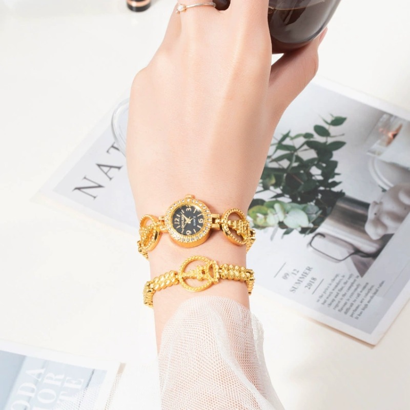 2 Buah Jam Tangan Gelang Berli - Jewelry Diamond Watches ulasan dan harga