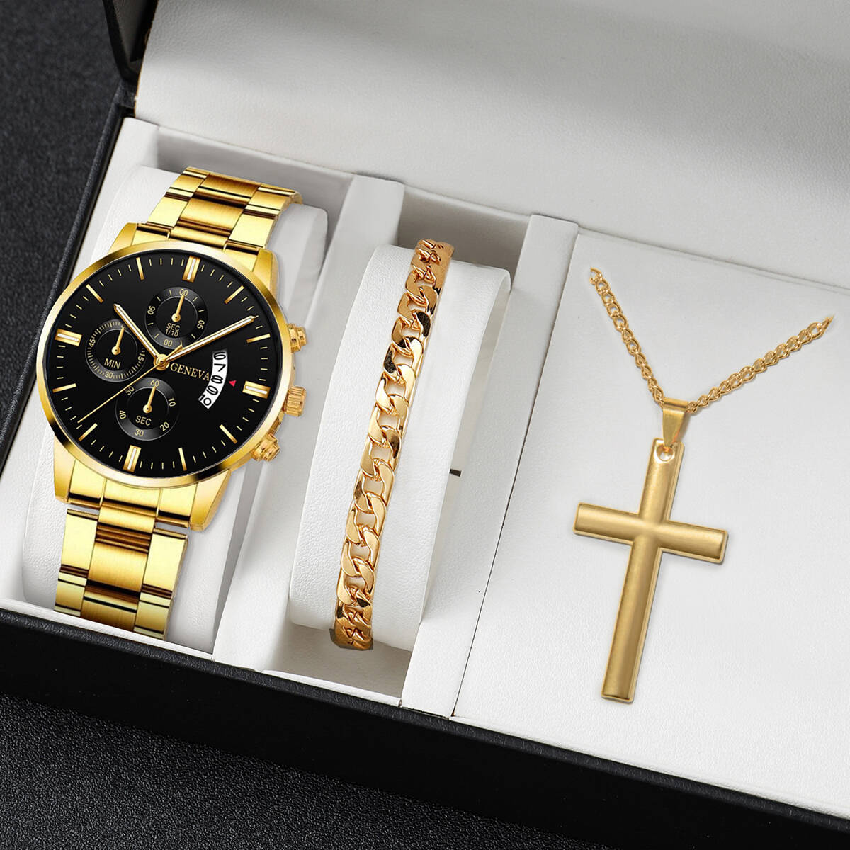 Jam Tangan Misteri Kejutan Kot - Jewelry Box With Watches ulasan dan harga
