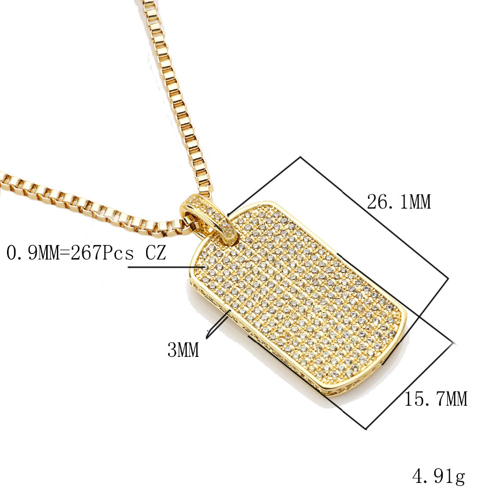 VANAXIN Membuka Fashion Lionti - Mens Dog Tag Necklace ulasan dan harga