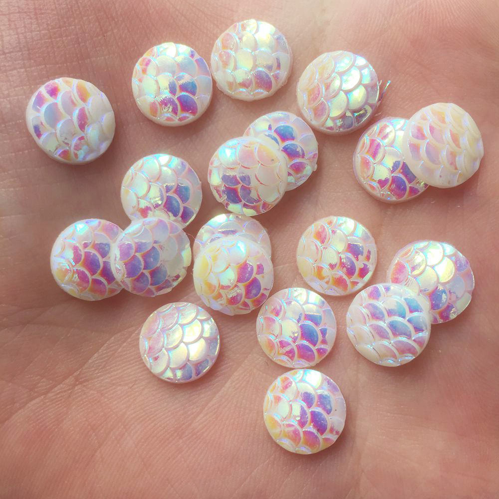Shiny 100Pcs AB Resin 10mm Bul - Paradise Jewelry & Watches Llc Miami Photos ulasan dan harga