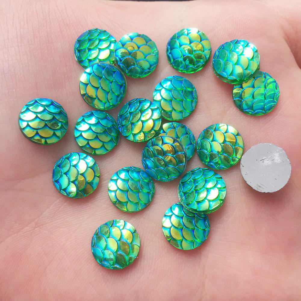 Shiny 100Pcs AB Resin 10mm Bul - Paradise Jewelry & Watches Llc Miami Photos ulasan dan harga