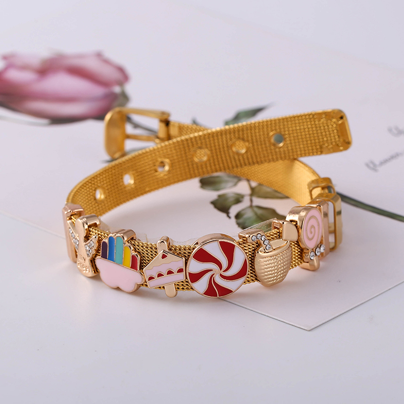 Gelang Jaring Tali Baja Tahan  - Jewelry Watches For Kids ulasan dan harga